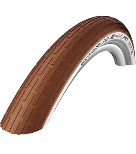 Amazon.com : SCHWALBE Fat Frank Tire 26 x 2.35 Brown/Reflex