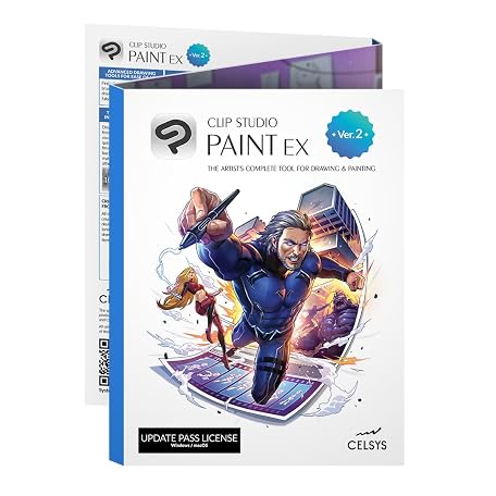Mua CLIP STUDIO PAINT EX - Version 2 | Annual Update Pass | for Clip ...