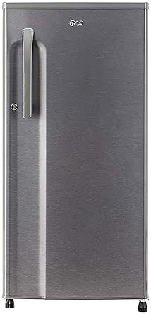 LG 188 L 2 Star Direct-Cool Single Door Refrigerator (GL-B191KDSC, Dazzle Steel)
