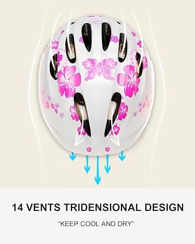 bebefun toddler and kid multi-sport bike helmet Kids Dinosaur Helmet,Adjustable Lightweight (Green Small) Gear up for fun with the Schwinn Sunburst Helmet BeBeFun Girl Bike Helmet, Pink,