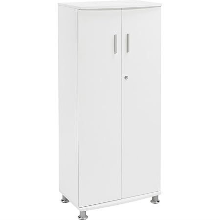 Piranha Midischrank mit 3 Ablagen passend zu unserem Angebot von Büromöbeln in weiß KAST PC 6s
