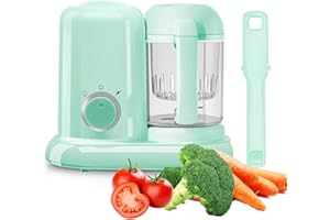3-in-1 Baby Food Maker – Steamer, Stirrer, and Grinder for Quick, Fresh, and Nutritious Homemade Baby Meals – Perfect for Bus