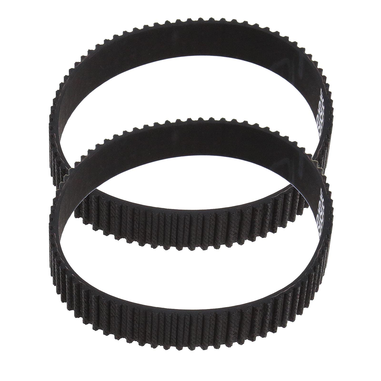 The Lord of the Tools Planer Toothed Drive Belts HTD 3M-225 12mm Synchronous Belt Black Rubber Closed Loop Timing Pulley Belt 2604736001 2-Pack