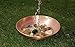 Rastogi Handicrafts Rain Chain Copper Basin Bowl for Rain Chain Pure Copper 1- Pack
