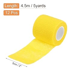 uxcell 12 Rolls Adhesive Elastic Tape Elastic