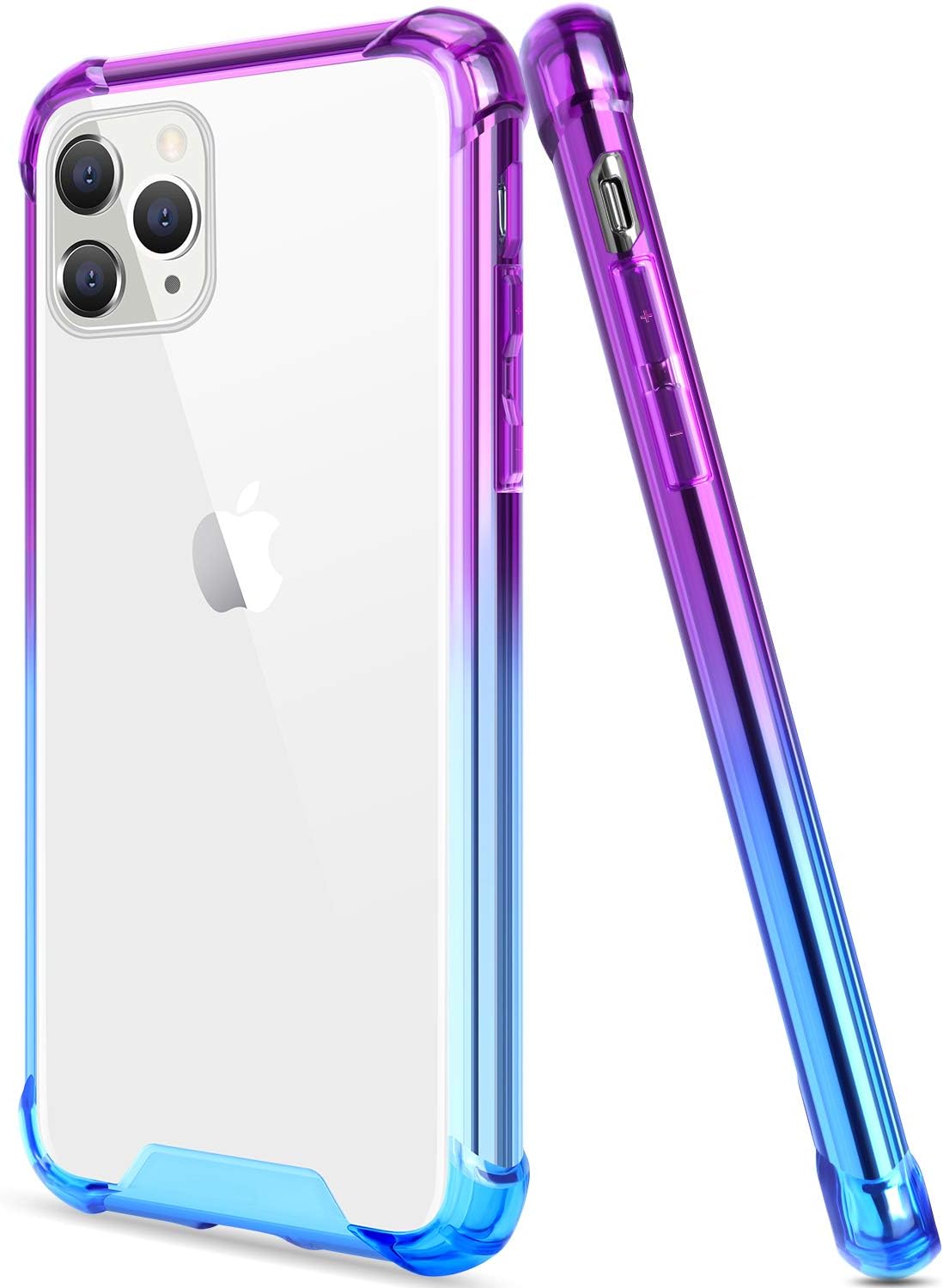 Amazon Com Salawat For Iphone 11 Pro Case Clear Iphone 11 Pro Case Cute Gradient Slim Phone Case Cover Reinforced Tpu Bumper Hard Pc Back Shockproof Protective Case For Iphone 11 Pro 5 8inch
