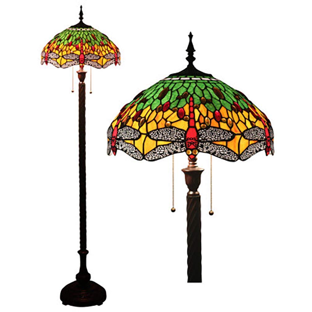Tiffany Style Floor Lamp Bedroom Study Living Room