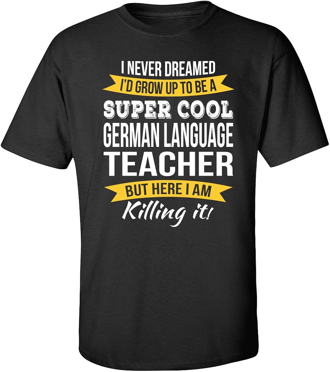 German Language Teacher TShirt Appreciation Gifts Clothing