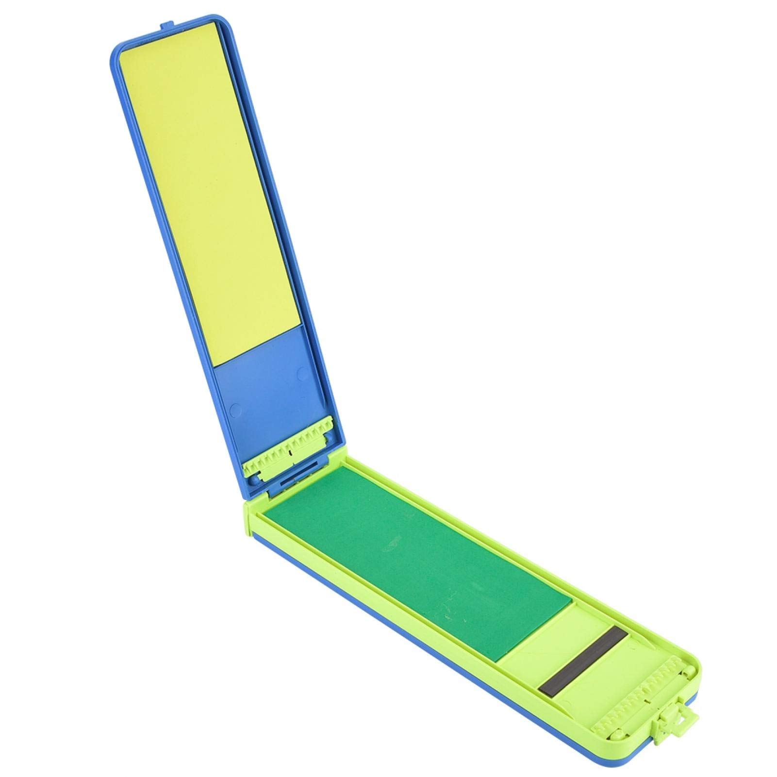 DAUERHAFT Quality Plastic Fishing Subline Case Large Capacity Double Sided 10.63 * 3.15 * 1.18In,for Fishing Hooks Subline Lines Storage