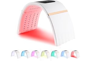 LIARTY Skin Care Machine for Face Neck Body, 4 Cycle Modes, 7-in-1 Colors Light, Smooth Fine Lines