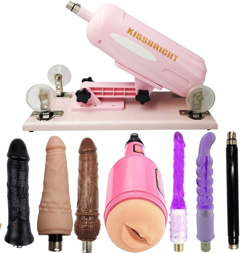 Massage Machine Lady Mechanical Gun Fully Automatic Telescopic Machine for Female Massage Wand Gun Multiple Modes and Thrust Levels Adult Tool Pink
