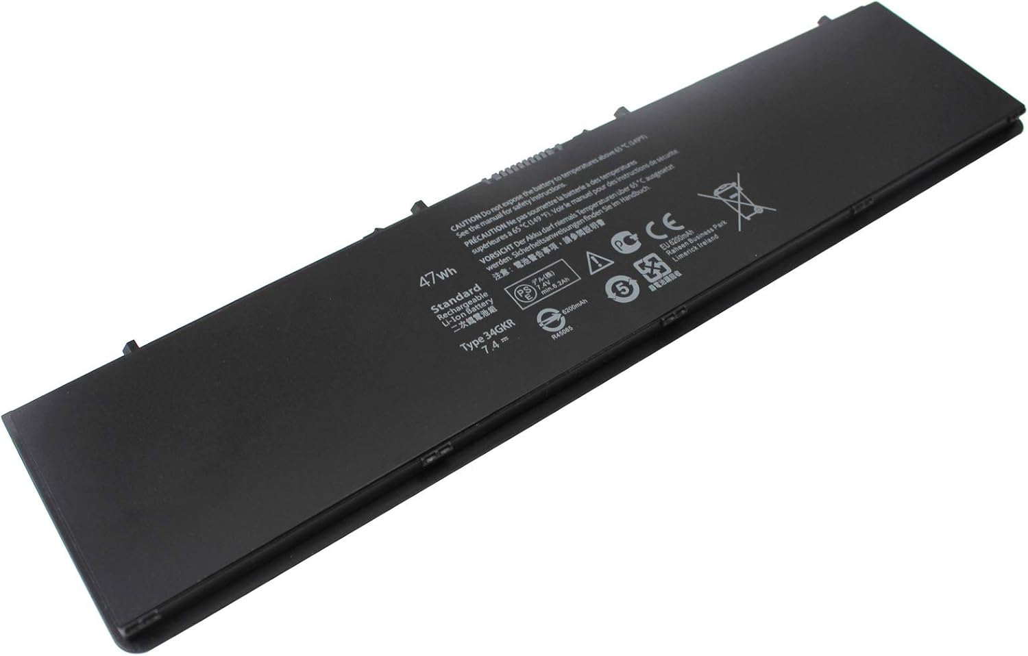 E7440 E7450 E7420 3RNFD 34GKR 0G95J5 Laptop Battery Compatible with Dell Latitude 14 7000 E7440 E7450 E7420 451-BBFV 3RNFD G0G2M PFXCR T19VW 34GKR 0909H5 0G95J5 E225846 Notebook Battery