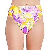 BCBGeneration Women's Standard High Waisted Cheeky Swimsuit Bottom