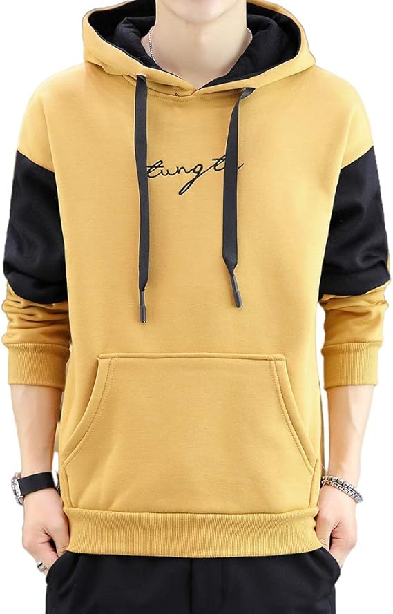 Amazon パーカー メンズ 秋服 プルオーバー 長袖 フード付き スウェット カジュアル 人気 春秋 ゆるい トレーナー パーカー 通販