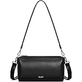 CLUCI Crossbody Purses for Women,Minimalist Barrel Purse,Designer Barrel Bag with 2 Detachable Straps