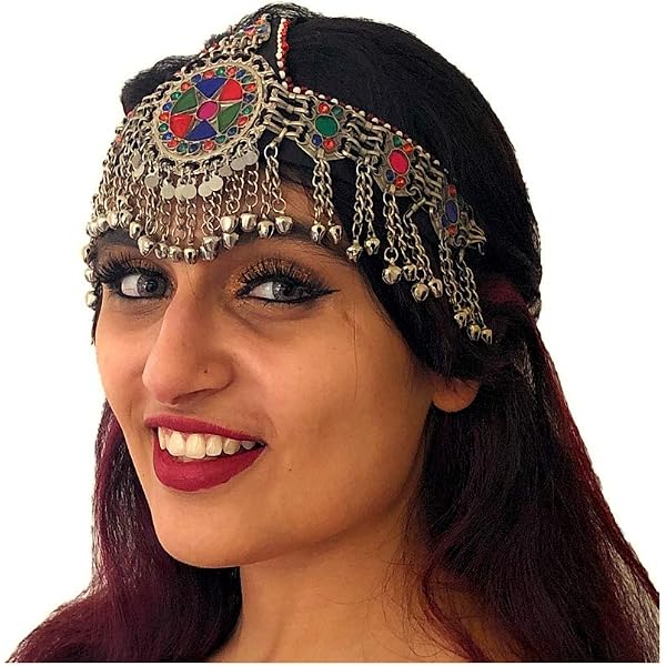 Amazon.com: Afghani Belt with Turkman Hanging Beads, Vintage  display picture 1