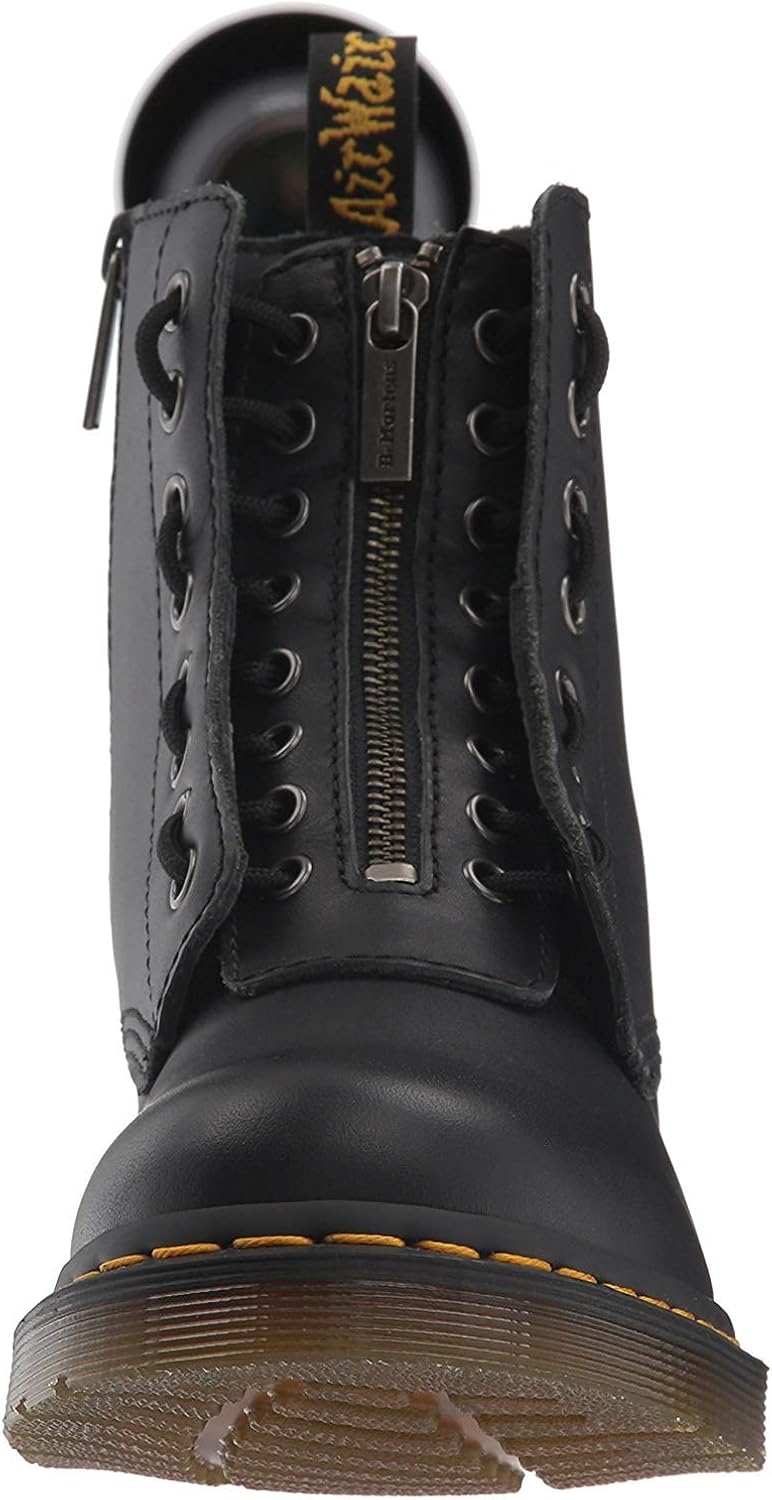  | Dr. Martens Women's 1460 Pascal FRNT Zip Nappa Mid Calf Boot | Mid-Calf