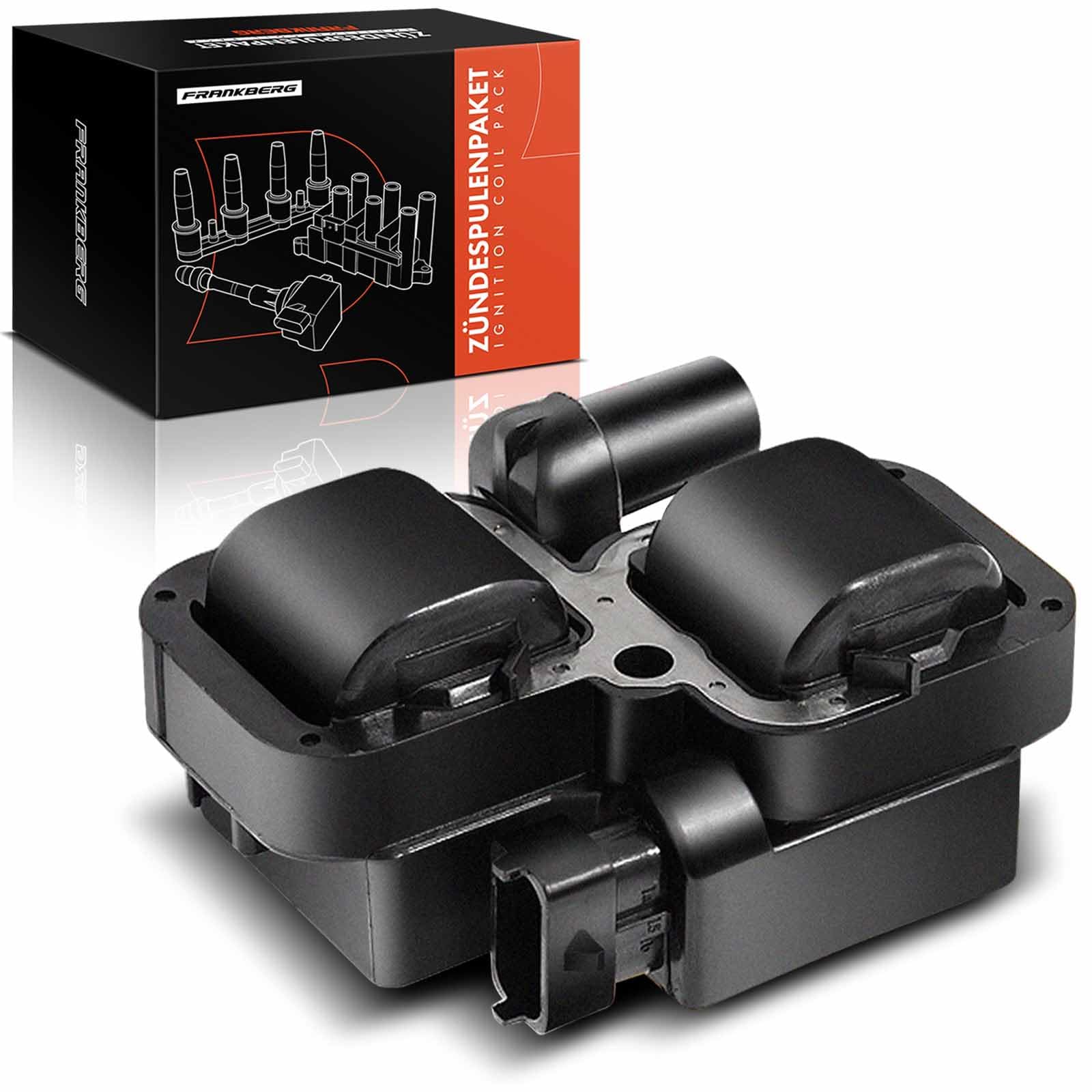 Frankberg Ignition Coil Ignition Coil for W169 W245 W202,S202 CL203 CLK C208 C209 A208 A209 C219 W210,S210 W463 W163 W164 W251, V251 W220 C215 R129 R230 R170 R171 SLR Viano/Vito 1997-2020