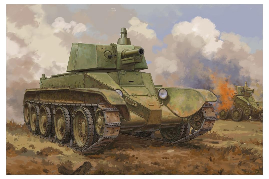 Hobbyboss 1:35 - Soviet D-38 Tank