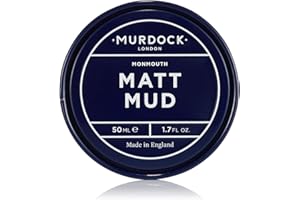Murdock London Matt Mud | Non-Shine Shaping Clay | Vegan with Kaolin & Vitamin E | Made in England | 1.7 oz