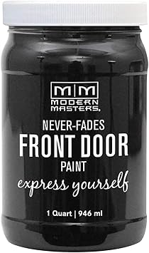 Modern Masters 275266 Front Door Paint 1 Quart Satin Elegant House Paint Amazon Com