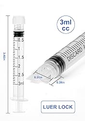 3mL Luer Lock Syringes without Needle - Syringe