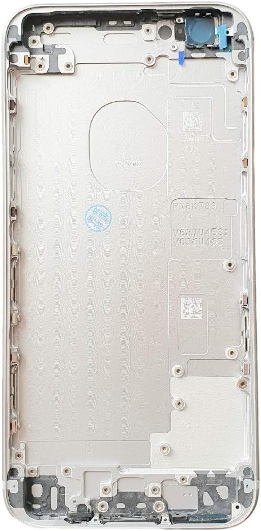 Smartex® Back cover Housing + Frame compatibile with iPhone 8, Silver - Image 3
