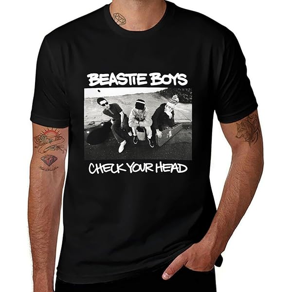 The Beastie Boys - Logo T-shirt Homme - Gris - Attitude France