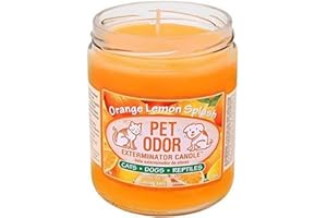 SPECIALTY PET PRODUCTS 0 Pet Odor Exterminator Candle Orange Lemon Splash