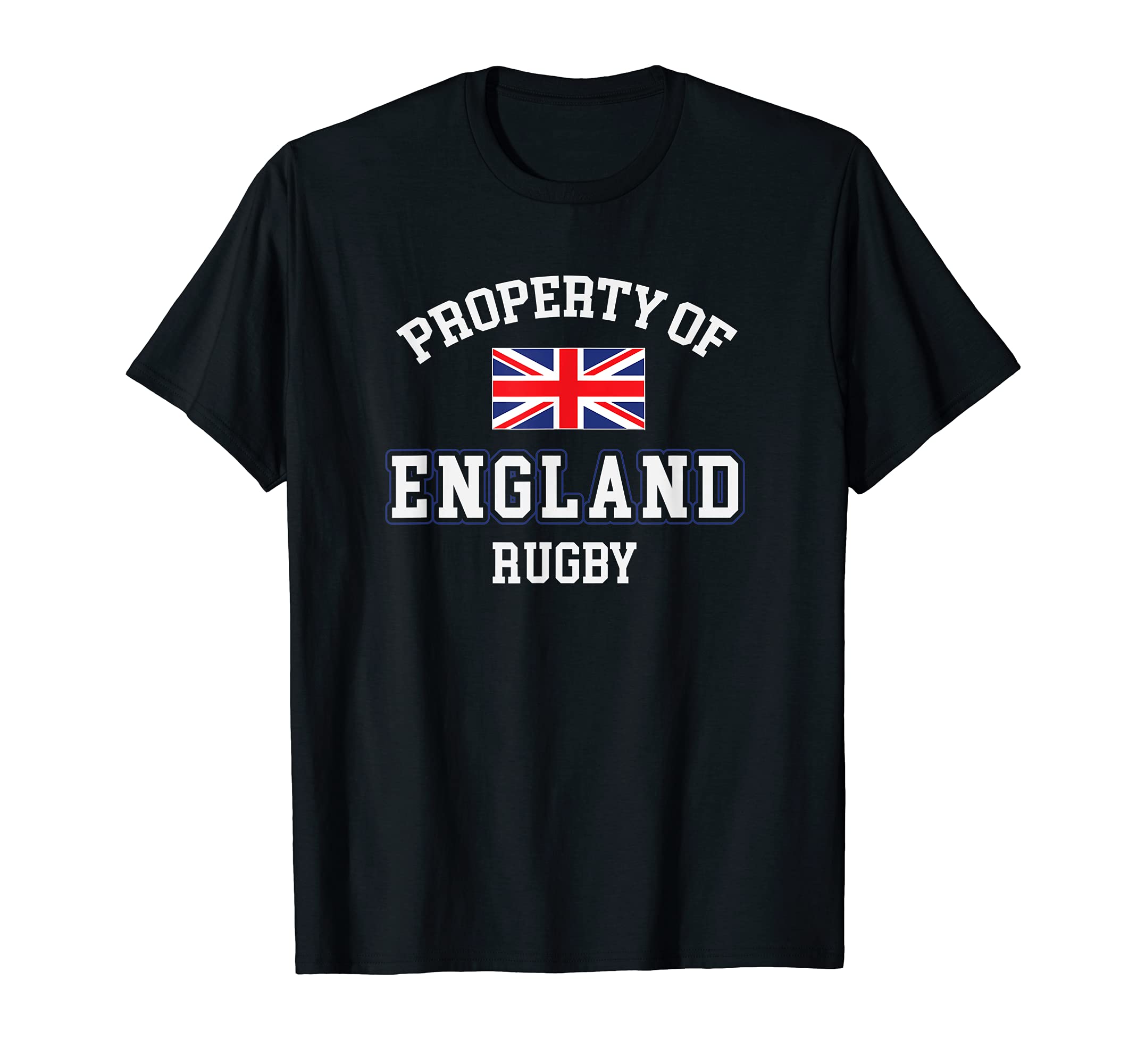 Property England UK Rugby Team Flag Player Fan Supporter T-Shirt