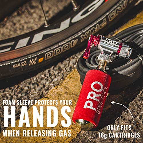 Pro Bike Tool CO2 Inflator Quick & Easy Presta and Schrader Valve