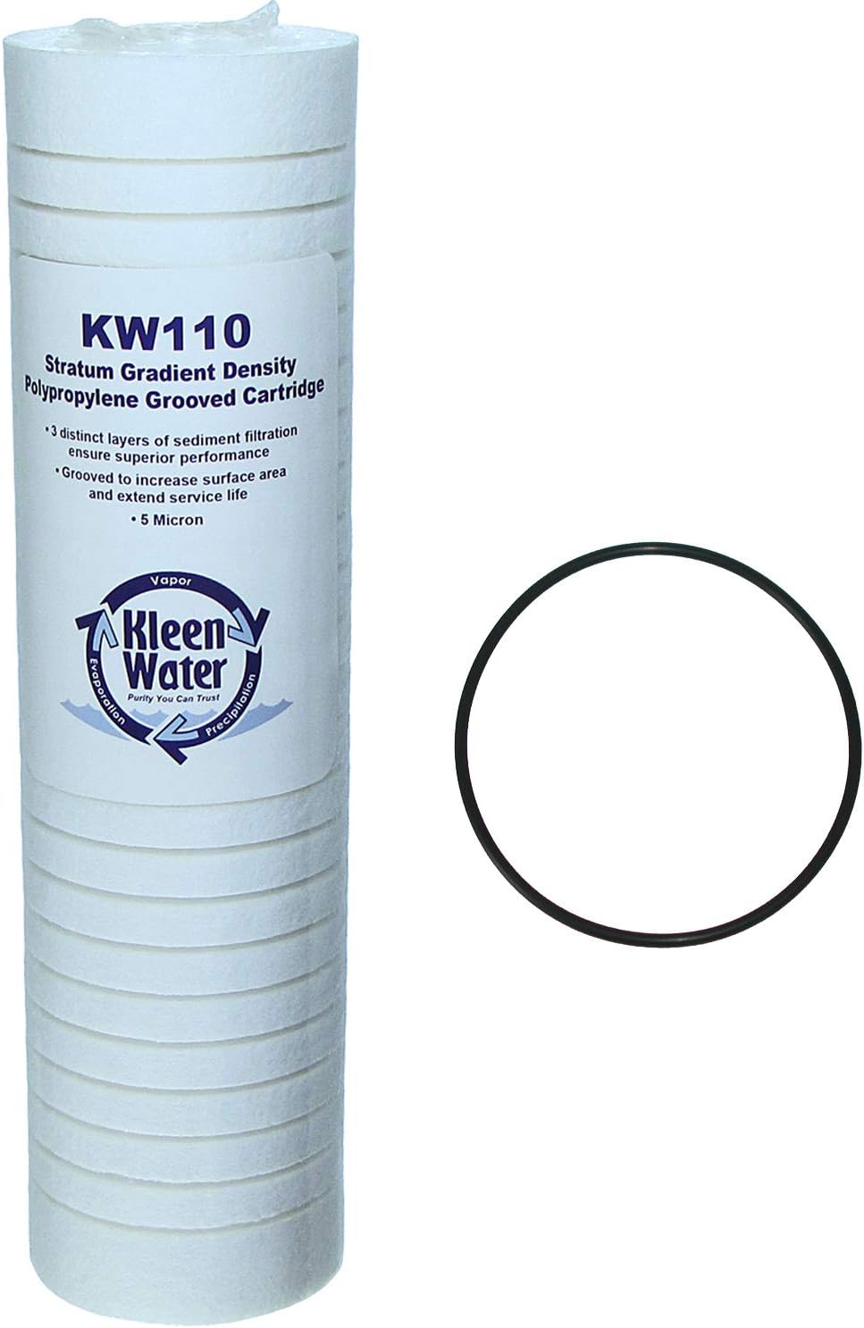 AP101T ORing and Replacement Water Filter Cartridge Kit by KleenWater
