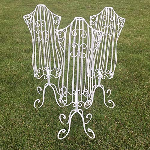 SODIAL Metal Pet Dog Clothes Display Stand Attractive Small Dog Clothes Hangers Mannequins Model Pet Shop Supplies - Thumbnail 4