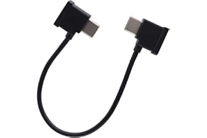 DEAL4-GO Deal4GO Genuine RC-N1/RC-N2 Remote Controller USB Type-C Cable Replacement for DJI Mavic Mini 2/3/4, Air 2, Air 3, Mavic 3 Drone, Balck