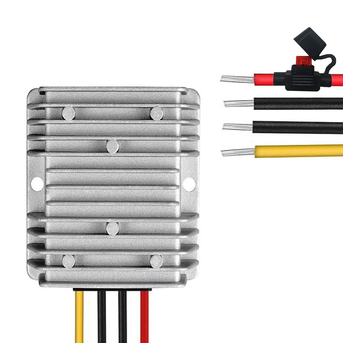 Buy Golf Cart 120W 48V 36V to 12V 10A Converter Voltage Regulator Golf Cart Voltage Converter