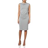 BOSS Women's Enila Asymmetric Jersey Dress