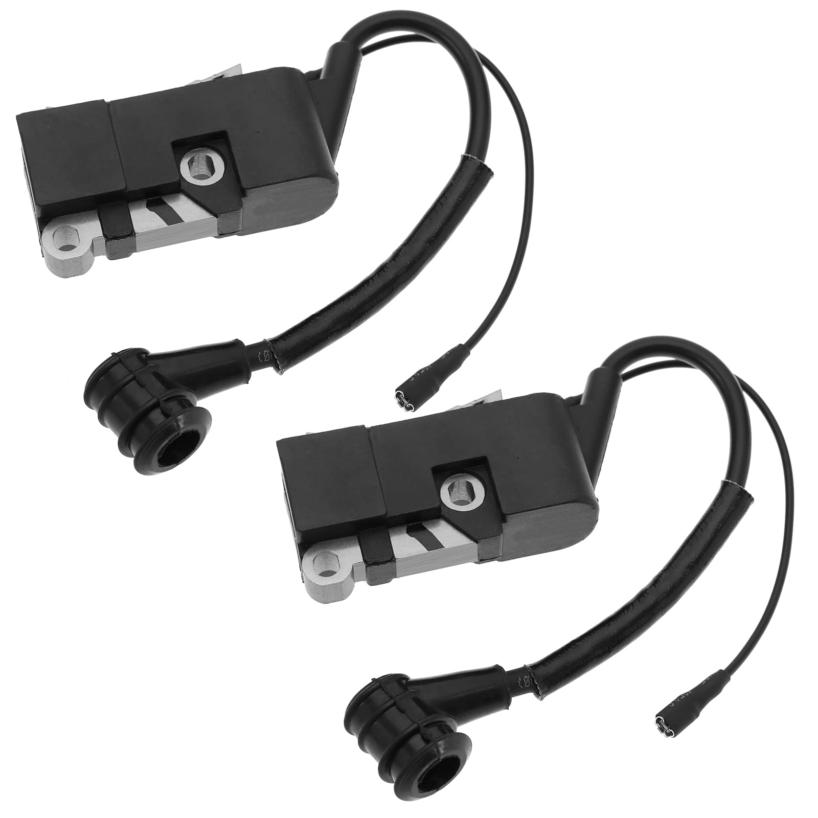 YINETTECH 2x Ignition Coil Module Compatible with 4500 5200 5800 45cc 52cc 58cc Chainsaw, Chainsaw Engine Replacement Accessories