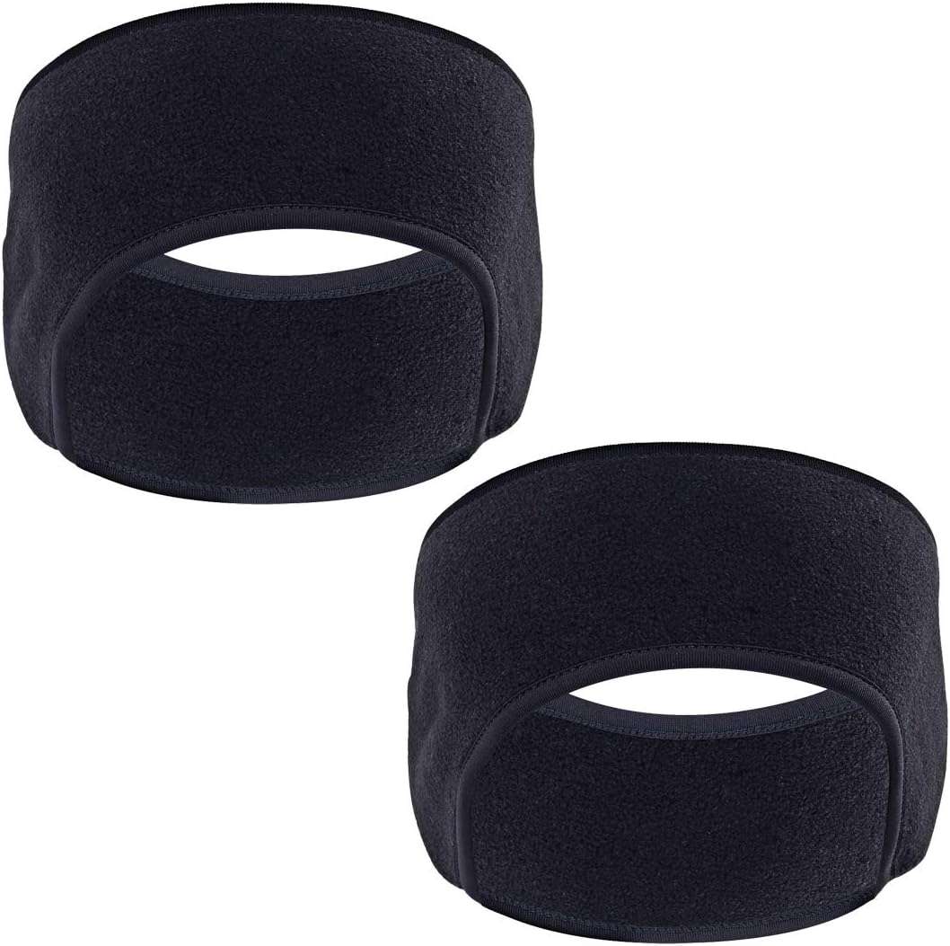 GoFriend Fleece Ear Warmers Headband/Ear Muffs Winter Headbands Fleece Headband for Adults Men & Women, Stay Warm & Cozy with our Thermal Polar Fleece & Performance Stretch