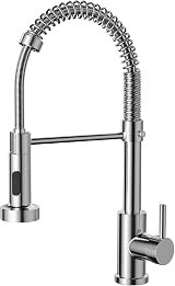 Cobbe Kitchen Tap with Pull Out Spray Single Handle High Arc 360° UK