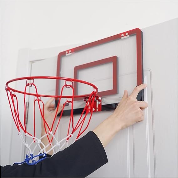Mini Basketball Hoop, Portable Wallmounted Basketball Hoop, Indoor And Outdoor Shooting