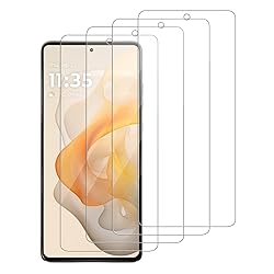 iCsapr 4 Pack Glass Screen Protector Compatible for