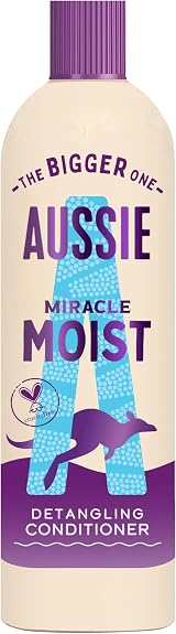 Aussie Miracle Moist Detangling Conditioner 400ml with Macadamia Oil view 1