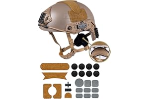 FMATAL GEAR Ballistic Simple Version Fast Helmet ABS for Airsoft Helmets Tactical Helmet Paintball Outdoor Sports Hunting Shooting