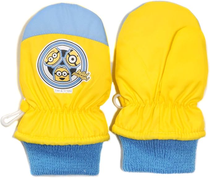 ミニオンズ キッズ用ミトン手袋 Minions ふえ入り 笛入り 音 グローブ キャラクター3才s 9573 イエロー 手袋 通販 Amazon