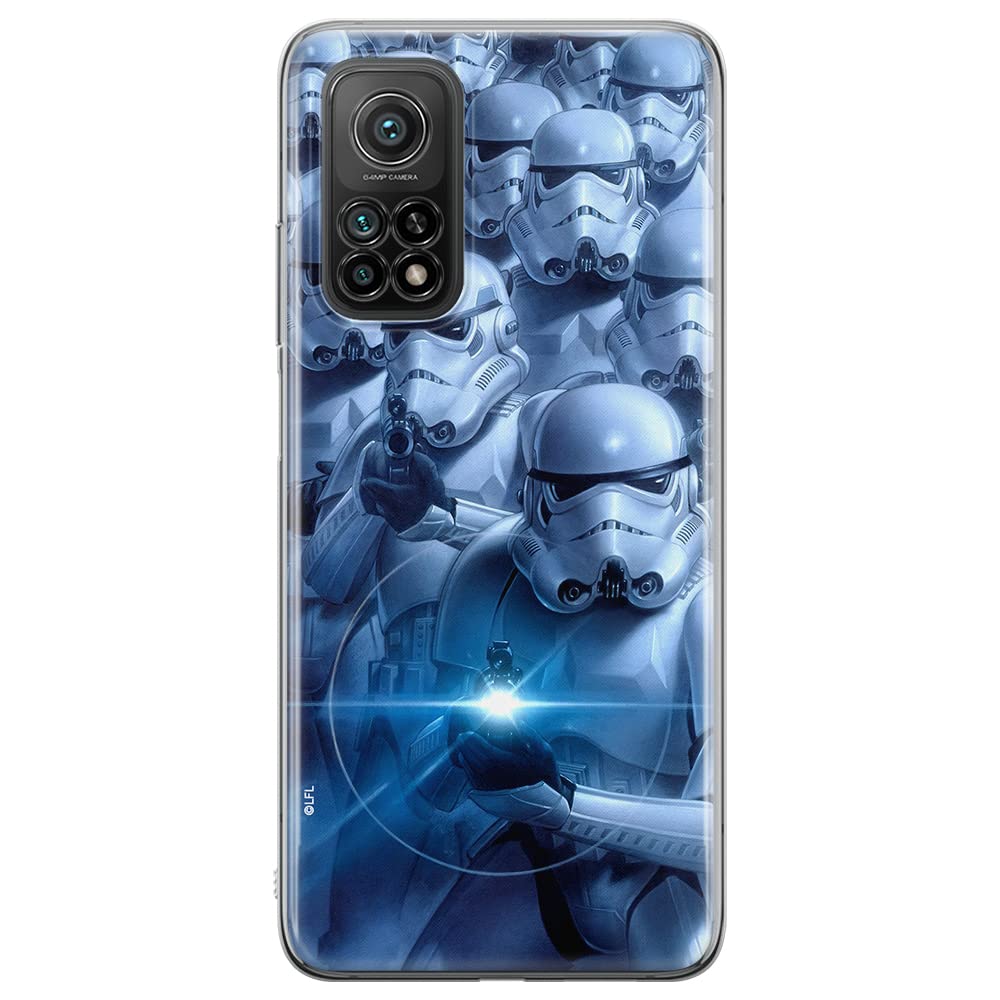 ERT GROUP mobile phone case for Xiaomi MI 10T 5G / MI 10T PRO 5G original and officially Licensed Star Wars pattern Stormtrooper 011 adapted to the shape of the mobile phone, case made of TPU — image 1