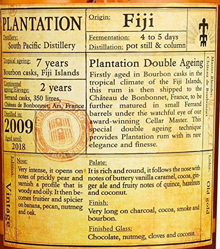 Plantation FIJI Grand Terroir Vintage Edition Rum (1 x 0.7 l) – Bild 8
