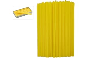 PMC SUPPLIES LLC 8 oz Box of Yellow Sprue Wax 6 Gauge 4.12 mm Jewelry Pattern Making Investment Wax