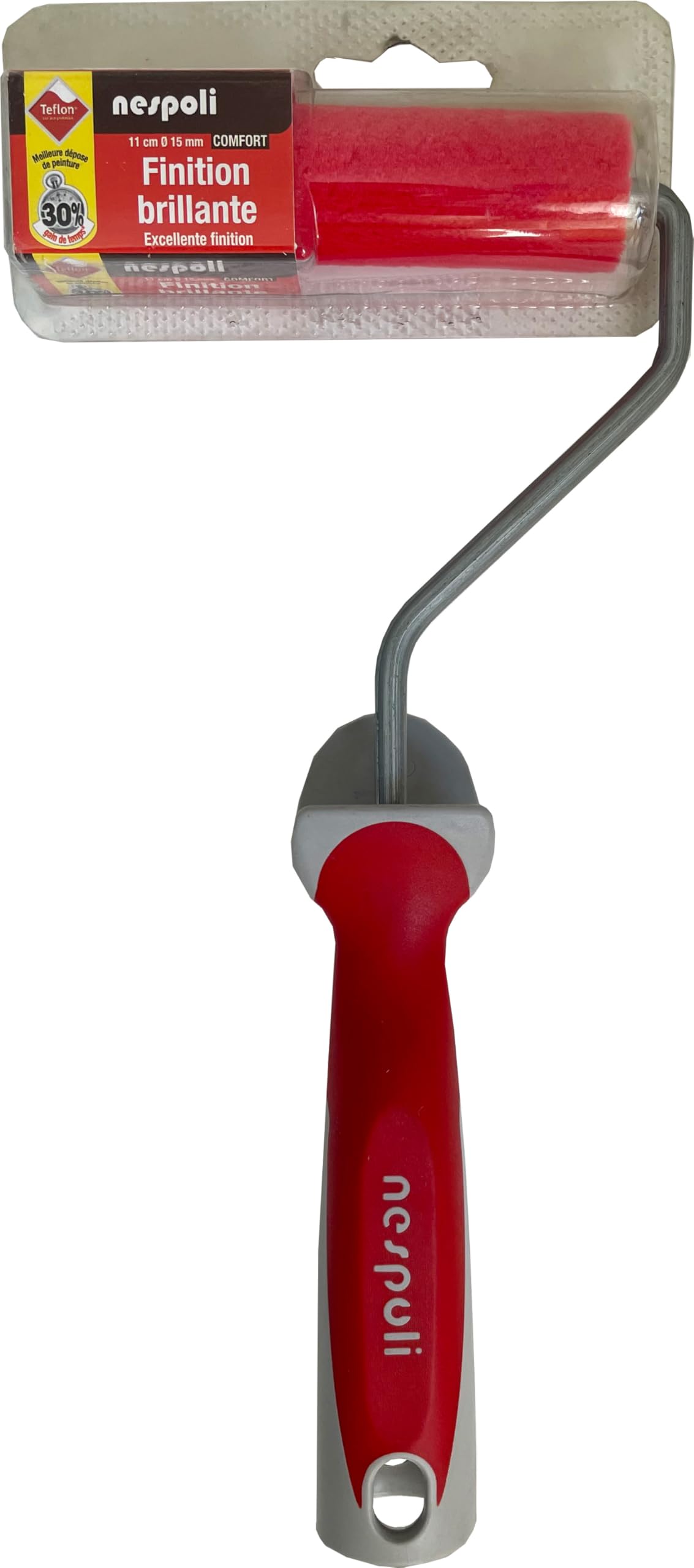 NESPOLI Teflon® Turbo System Gloss Finish Mini Roller 110mm