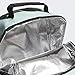 adidas unisex-adult Santiago Insulated Lunch Bag, Clear Mint Green/Black/White, One Size