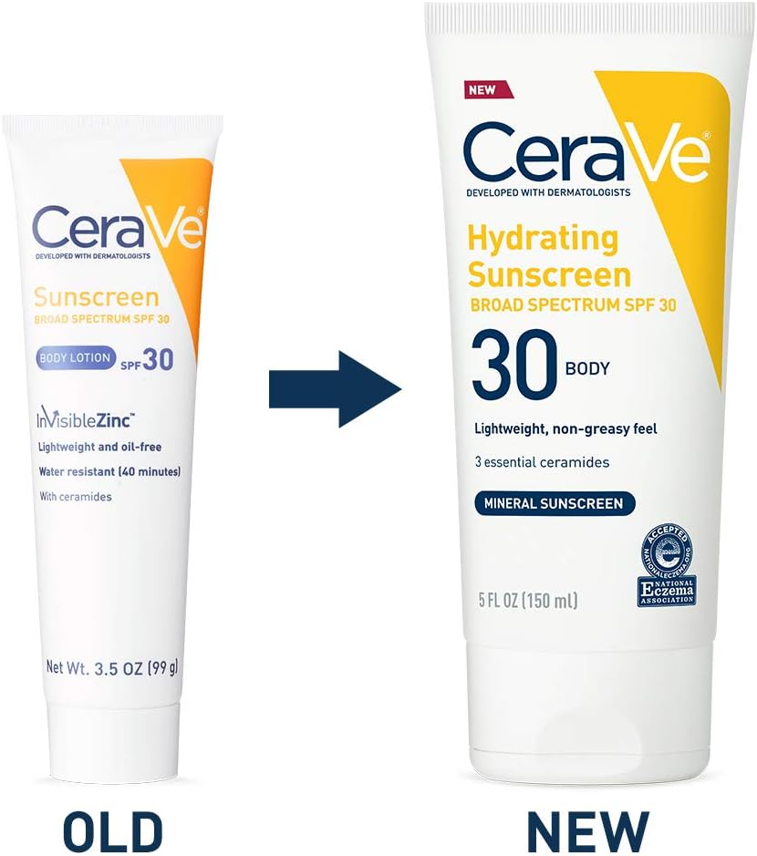 cerave sunscreen body lotion